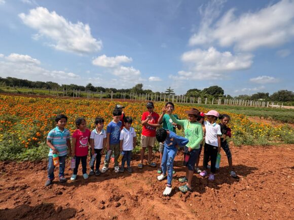 Seeds to Vegetables – Day 1: A Hands-on Learning Experience at FarmLab